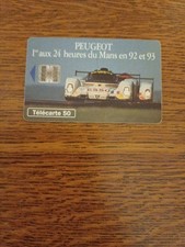 Telecarte f397a peugeot 905 - peugeot,