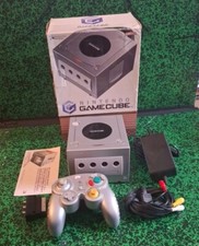 Console Jeu Vidéo - Nintendo Game Cube Grise En Boite 