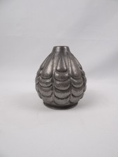 Vase Art Déco en étain