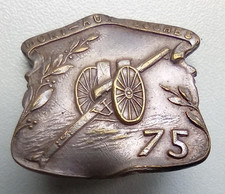 FRANCE WWI / MORT AUX BOCHE ANTI NAZI WW1 MEDAL / BROOCH / BADGE