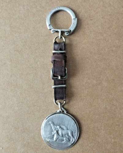 Porte clés médaille ancien - porte-clés,