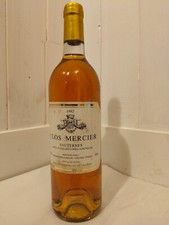 SAUTERNES - CLOS MERCIER - 1992 - Vin Blanc Liquoreux De Bordeaux
