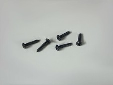 5x Vis pour Tôle 3,9x19 Tête Ronde Noir Galvanisé 7981 De Würth