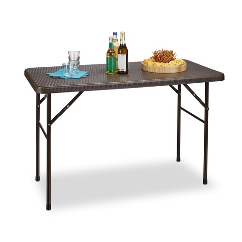Table jardin pliante - , étanche