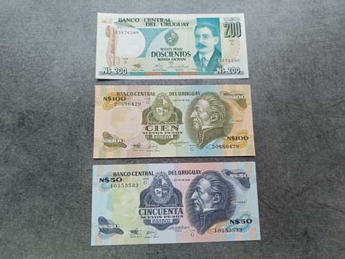 Uruguay lot 3 billets - lot, de