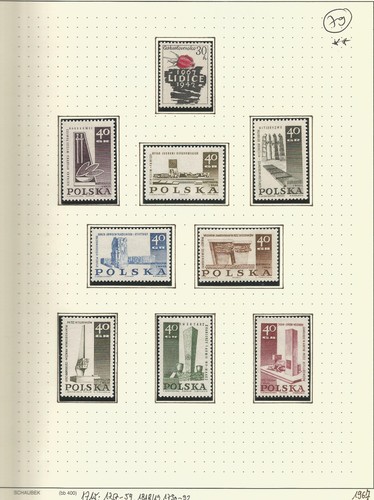 Ww2 set czechoslovakia mnh - 79,