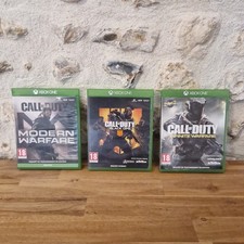 LOT 3 JEUX XBOX ONE - CALL OF DUTY MODERN WARFARE INFINITE WARFARE BLACK OPS 3