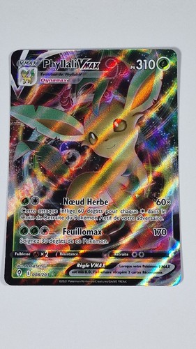 Carte pokemon phyllali vmax - carte,