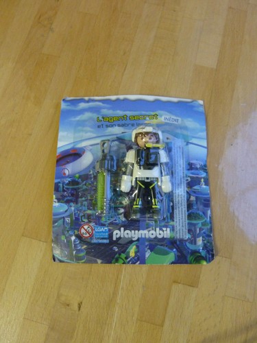 Playmobil inedit agent - inedit, l'agent