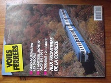 $$µ Revue Voies Ferrees N°64 CF Lorraine  Correze  E 491  030 Corpet LGB