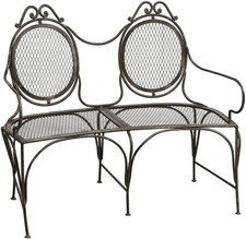 Banc Biscottini Liberty En Fer