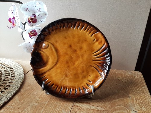 Assiette céramique vallauris - céramique,