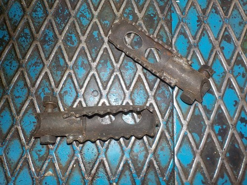 Cales pied avant moto - moto, enduro