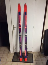 Anciens Skis Rossignol Fiberglass Sierra 180cm/Fixations Salomon S444/DécoChalet
