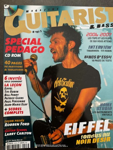 Magazine guitarist bass - bass, 197