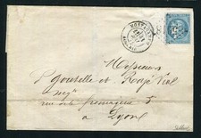 Rare lettre de Mostaganem (