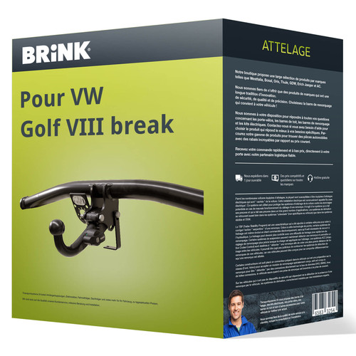 Attelage pour golf viii - golf,