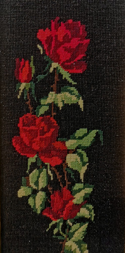 Tapisserie canevas rose - tapisserie,