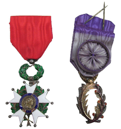 Lot médailles françaises - lot,