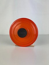Ancien Couvercle Orange en