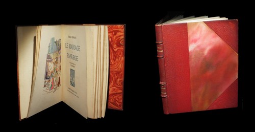 Reliure maroquin gebhart - [reliure, /