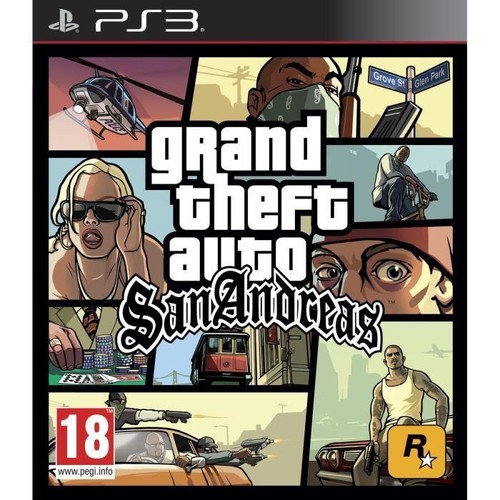 Jeu ps3 grand theft - jeu, san