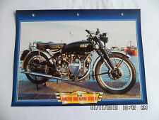 CARTE FICHE MOTO VINCENT HRD
