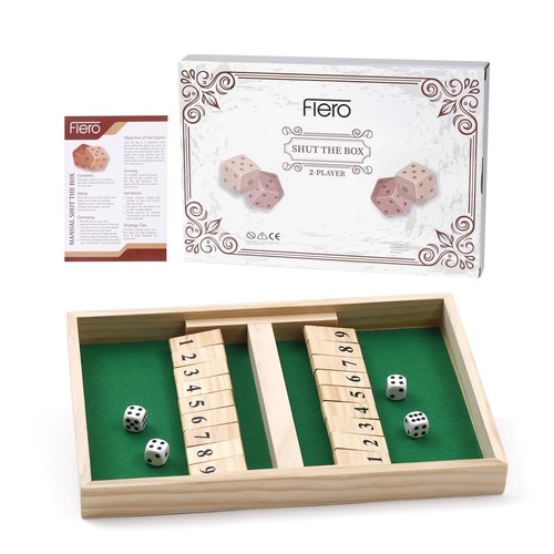 Shut the box joueurs jeu - box,