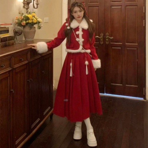 2pcs femme costume - 2pcs, filles