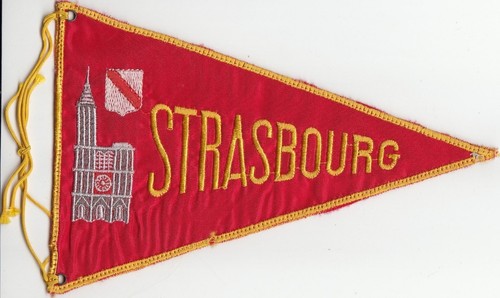 Rare fanion strasbourg bas - strasbourg,