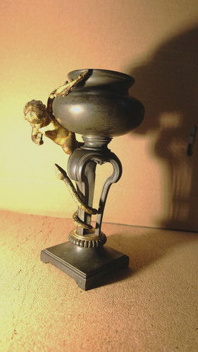 Sculpture bronze signée - bronze,