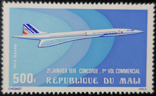 Timbre mali poste - -,