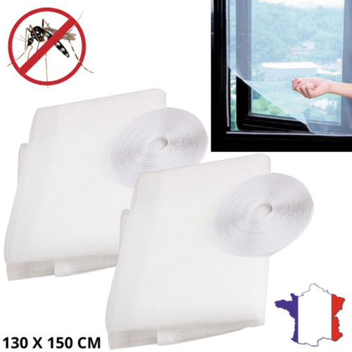 Moustiquaire fenêtre toile - x2,