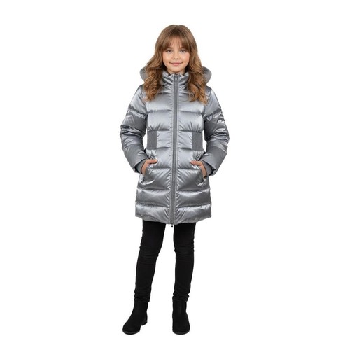 Enfants filles argent brillant - enfants,