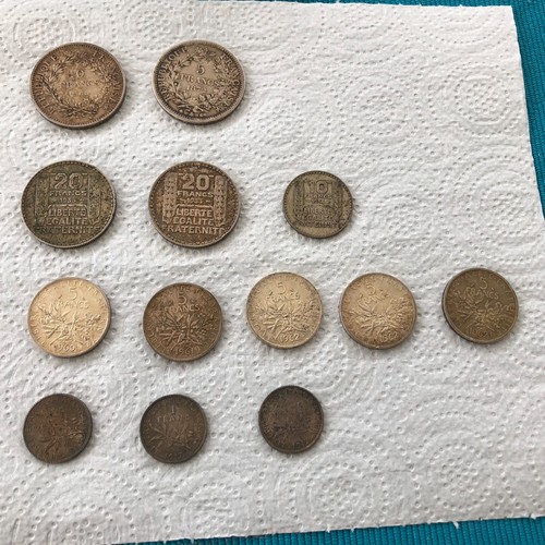 Lot pieces argent 175 - , g