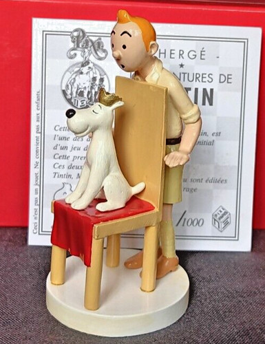 Hergé pixi scène - scène, tintin