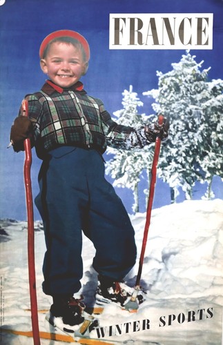 Affiche ancienne circa 1950
