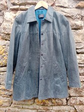 veste cuir façon croco -samoon- taille 46