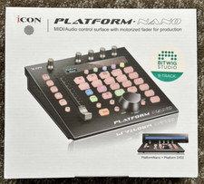 ICON Platform Nano MIDI Control Surface Fast Shipping FedEx DHL New