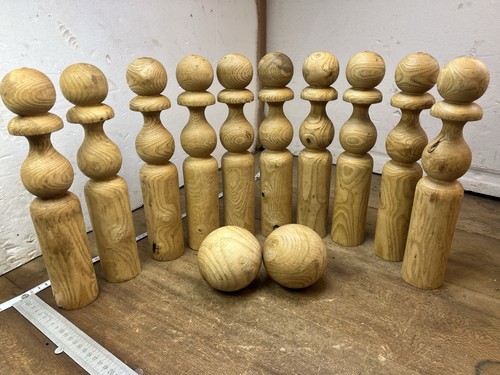 Ancien jeu quilles et - jeu, de