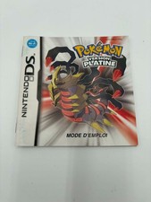 Notice/mode d'emploi pour jeu