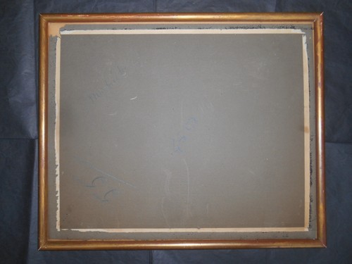 Ancien encadrement bois - ancien, jonc
