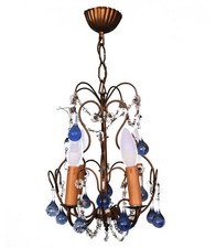 Lustre pampille en bronze