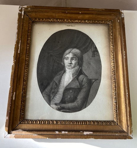 Ancien portrait jeune - , homme