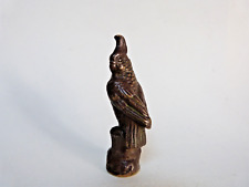 sculpture cachet bronze animalier perroquet cacatoes daté 1926