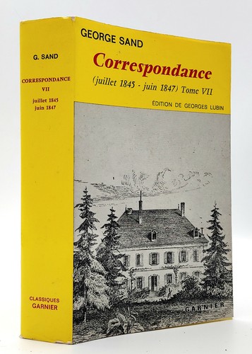 George sand correspondance - george,