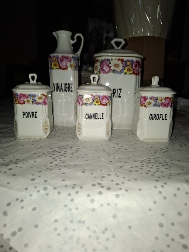 Série cinq pots - cinq,