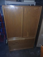 Armoire Oak Finish