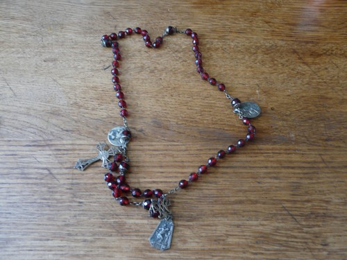 Ancien chapelet argent - ancien,