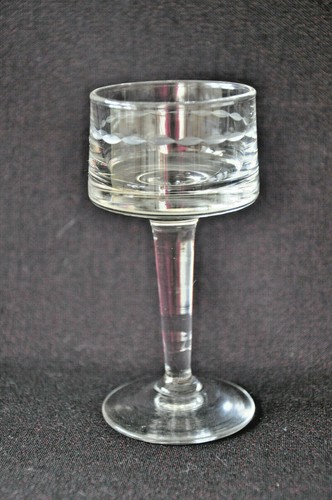 Verre pied trompe œil - verre, à